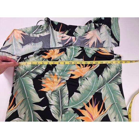 Show me your mumu sz small floral one shoulder vacation Maxi dress casual beach - Picture 7 of 7